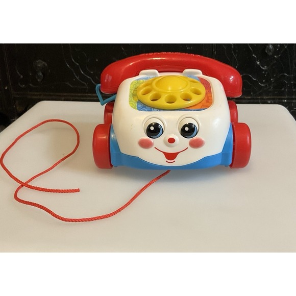 Fisher-Price Other - Fisher Price Mattel Pull Along Chatter Telephone Yr.2000